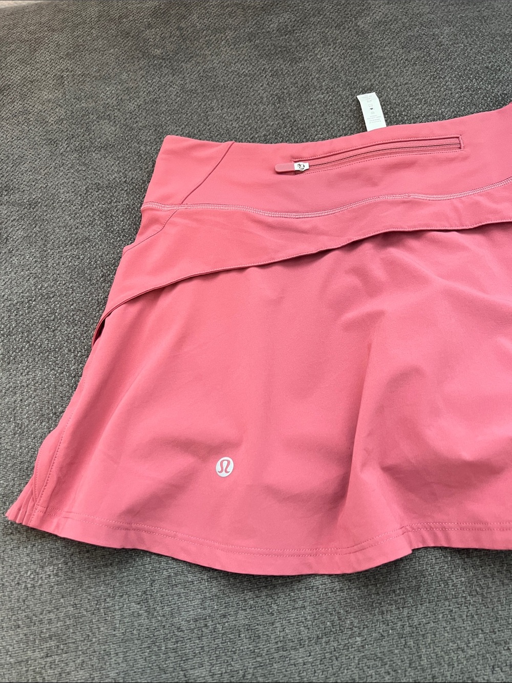lululemon athletica Pink Asymmetrical Skater Mini Skirt - Picture 9 of 10